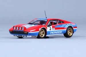 BBURAGO 1:43 FERRARI 1982 308 GTB MODELLO PRESSOFUSO AUTO DA CORSA NUOVO IN SCATOLA - Foto 1 di 6