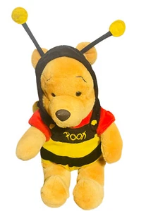 DISNEY WINNIE THE POOH POOH BEAR HONEY BUMBLE BEE Beanie Bottom PLUSH P7 - Picture 1 of 6