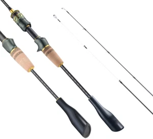 4'72"/5'5"/5'9" Rod Carbon Fiber Fishing Rod Casting Spinning Lure Rod Fast Pole - Picture 1 of 80