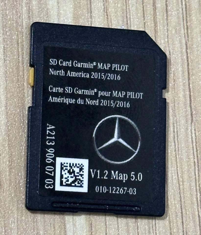 MERCEDES BENZ NAVIGATION SD CARD A2189060703 / A218 906 07 03 - Image 1 of 1