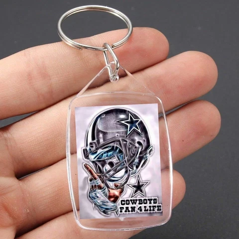 DALLAS COWBOYS DAK PRESCOTT NFL KEYCHAIN #1 Cover