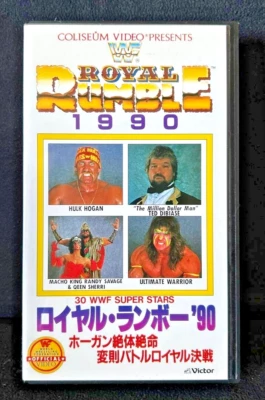 WWF 1990 Royal Rumble VHS Video WWE HOGAN RANDY SAVAGE ULTIMATE WARRIOR - Bild 1 von 4
