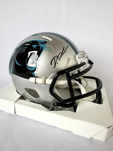 DIONTAE JOHNSON SIGNED CAROLINA PANTHERS SPEED NFL HELMET 1:2 ORIGINAL COA JSA - Imagen 1 de 9