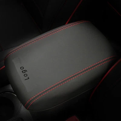 Capa de couro para apoio de braço de carro caixa de armazenamento almofada almofada para Subaru Forester 2013-2018 - Imagem 1 de 4