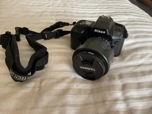 Vintage NIKON N70 35mm Kamera mit Sigma Zoom, Anleitung, Tasche - FUNKTIONIERT - Bild 1 von 12