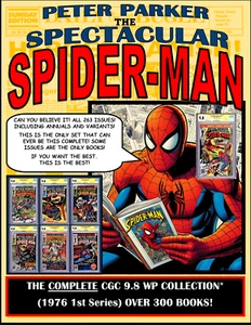 SPECTACULAR SPIDER-MAN CGC 9.8 WP - NUFF SAID COMPLETE COLLECTION - AMAZING SET! - Picture 1 of 24