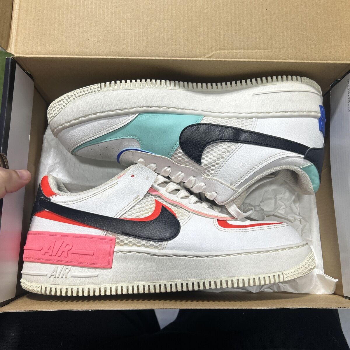 Nike Air Force 1 Shadow White Multi-Color W for sale | eBay Nike Air Force 1 Shadow White Multi-Color W for sale | eBay