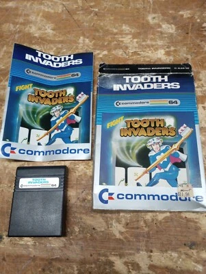 Tooth Invaders (Commodore 64, 1982) - Image 1 of 4