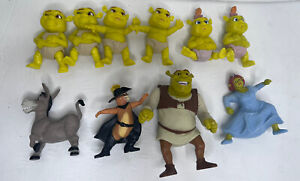 Lot of 10 DreamWorks Shrek the Third 2007 McDonald’s Talking Happy Meal Toys
