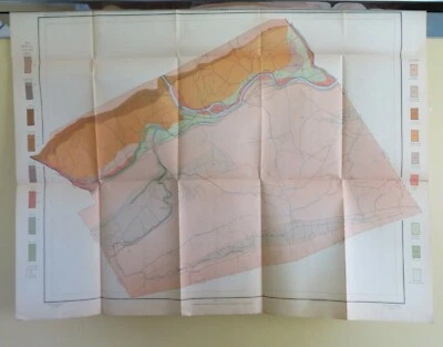 1903 Antique Map Pennsylvania Lockhaven Beech Creek Swissdale 28X21 #4245 - Image 1 of 4