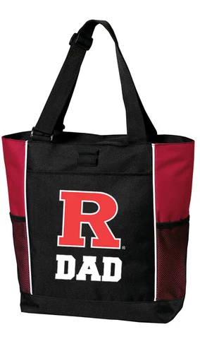 Rutgers University Dad Tote Bag Rutgers Dad for BEACH SHOPPING GROCERIES POOL Cover