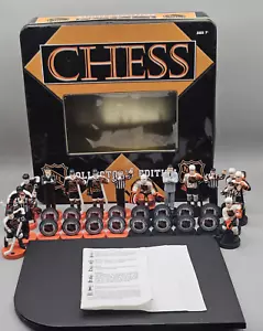 Set Scacchi NHL Collector's Edition Arancione, Bianco e Nero 100% Completo - Foto 1 di 17