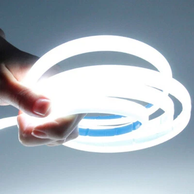 Car Hood Light Strip LED Atmosphere Ambient Lamp Flexible Daytime Running Light - Image 1 of 4