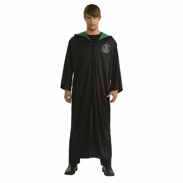 Rubie's Harry Potter Slytherin Hooded Robe w/Clasp Adult Costume - Standard - Image 1 of 1