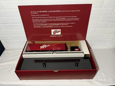 Nylint Dr. Pepper Sales Promotional Rep Display New Pressed Steel Clean! - Image 1 of 4