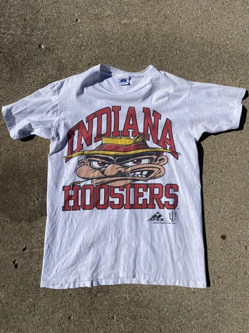 Vintage Indiana University Hoosiers IU Farmer Shirt 1993 Apex One Size M Cover