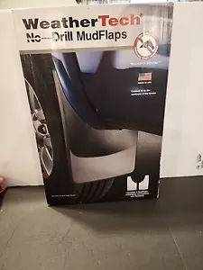 Authentic WeatherTech No Drill MudFlaps for Ford Escape 2020 2021 Rear Pair - Picture 1 of 7