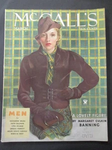 Vintage McCalls Magazine March 1934 - Imagen 1 de 4