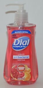 DIAL COMPLETE POMEGRANATE TANGERINE LIQUID HAND SOAP WASH ANTIBACTERIA 7.5OZ