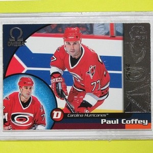 PAUL COFFEY  98-99  " OMEGA OPENING DAY ISSUE  /56 "  #39   Hurricanes    RARE..