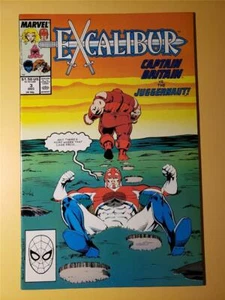 Cómic #3 Dic 1988 Vol 1 Marvel EXCALIBUR Captain Britain vs The Juggernaut - Imagen 1 de 3