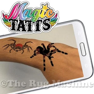 TATUAJES DE ACCIÓN - Tatuajes mágicos - Traídos a la vida 3D con aplicación de teléfono regalo para niños **NUEVOS - Imagen 1 de 6