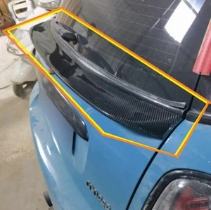 R56 MINI Cooper S JCW Carbon Fiber Mid Level Heckklappe Spoiler - Bild 1 von 8