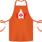 Kanadisch Ahornblatt Flagge Kanada Biber Baumwolle Schrze 100% Bio