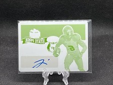 2018 Leaf Metal Draft Yellow Auto Printing Plate State Pride J’Mon Moore 1/1