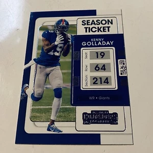 2021 Panini Contenders - Kenny Golladay #75 - Football Trading Card - Picture 1 of 2