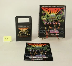 Vintage Odyssey 2 Boxed Game Alien Invaders Plus #3 - Picture 1 of 3