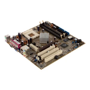 Mainboard mATX ASUS A7N8X-VM/S SOCKEL 462 (A) DDR AGP PCI - Bild 1 von 3