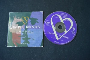 SIMPLE MINDS LOVE SONG ALIVE AND KICKING RARE CD SINGLE IN CARD SLEEVE! - Bild 1 von 2