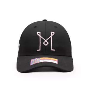 Inter Miami Black Adjustable Hat Fan Ink Officially Licensed - Picture 1 of 5