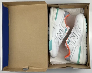 New Balance 597 South Beach 2017 ML597VAA taglia 9,5 D nuovo con scatola lifestyle pelle NOS - Foto 1 di 15