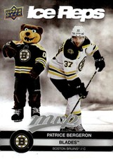 2023-24 Upper Deck MVP Ice Reps Patrice Bergeron/Blades The Bruin Boston Bruins