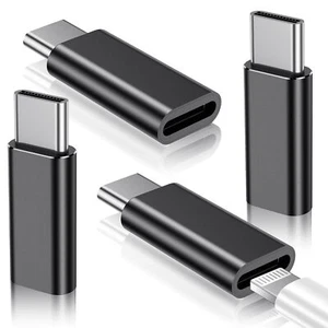 4 Pack Lightning to USB C Adapter for iPhone 15/16 Pro/16 Pro Max/PlusSamsung... - Picture 1 of 7