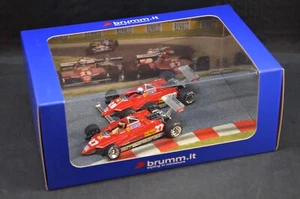BRUMM1/43 FERRARI 126C2 20° ANNIVERSARIO VELLENEUVE-PIRONI DUEL 1982 AS28 - Foto 1 di 4
