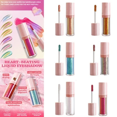 Women Make Up Accesory Holographic Eyeshadow Liquid Liquid Chameleon Eyeshadow - Image 1 of 4