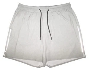 Lululemon R.A.D. Pantalones Cortos Forrados 7" Para Hombre XL Lino Textura Gris - Imagen 1 de 5