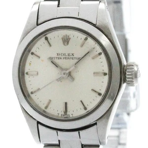Vintage ROLEX Oyster Perpetual 6618 Stahl Automatik Damenuhr BF571626 - Bild 1 von 10