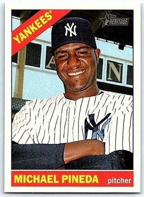 2015 Topps Heritage #160 Michael Pineda NM-MT Yankees - Image 1 of 2