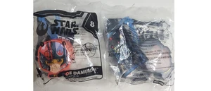 McDonalds Happy Meal Toy 2019 Star Wars #8 Poe and BB-8 #7 Finn Sealed (B2) - Picture 1 of 4