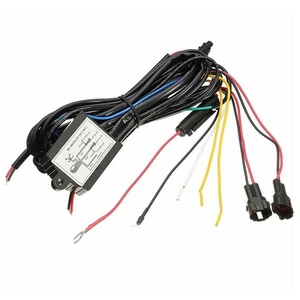 Car DRL Daytime Running Light Dimmer Dimming Relay Control Switch Harness 12 _pu - Picture 1 of 7