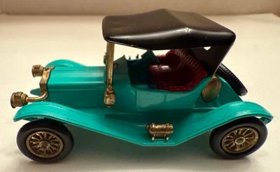 Vintage Matchbox Models of Yesteryear 1911 Roadster. No Y-14. Color Turquoise. - Image 1 of 4