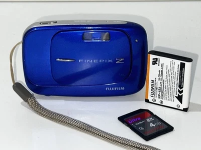 Fujifilm Digital Camera FinePix Z35 - 10.0MP - Blue - "please read" - Image 1 of 4