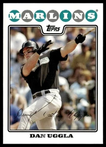 2008 Topps Dan Uggla Florida Marlins #70 - Picture 1 of 2