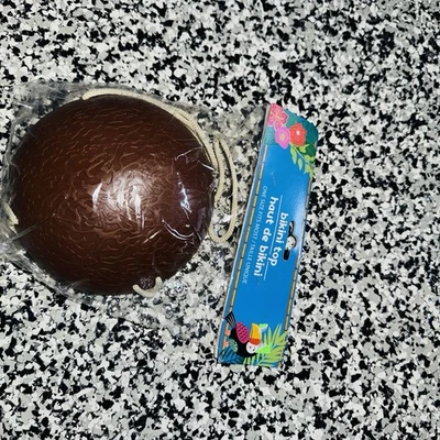 Nuevo con etiquetas Sujetador con Cáscara de Coco Bikini Top Hawaiano Luau HulaGirl Playa/Halloween (6) Foto 1 de 2