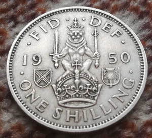 One Shilling  1950     Münze England/Großbritannien Typ Schottland - Bild 1 von 2