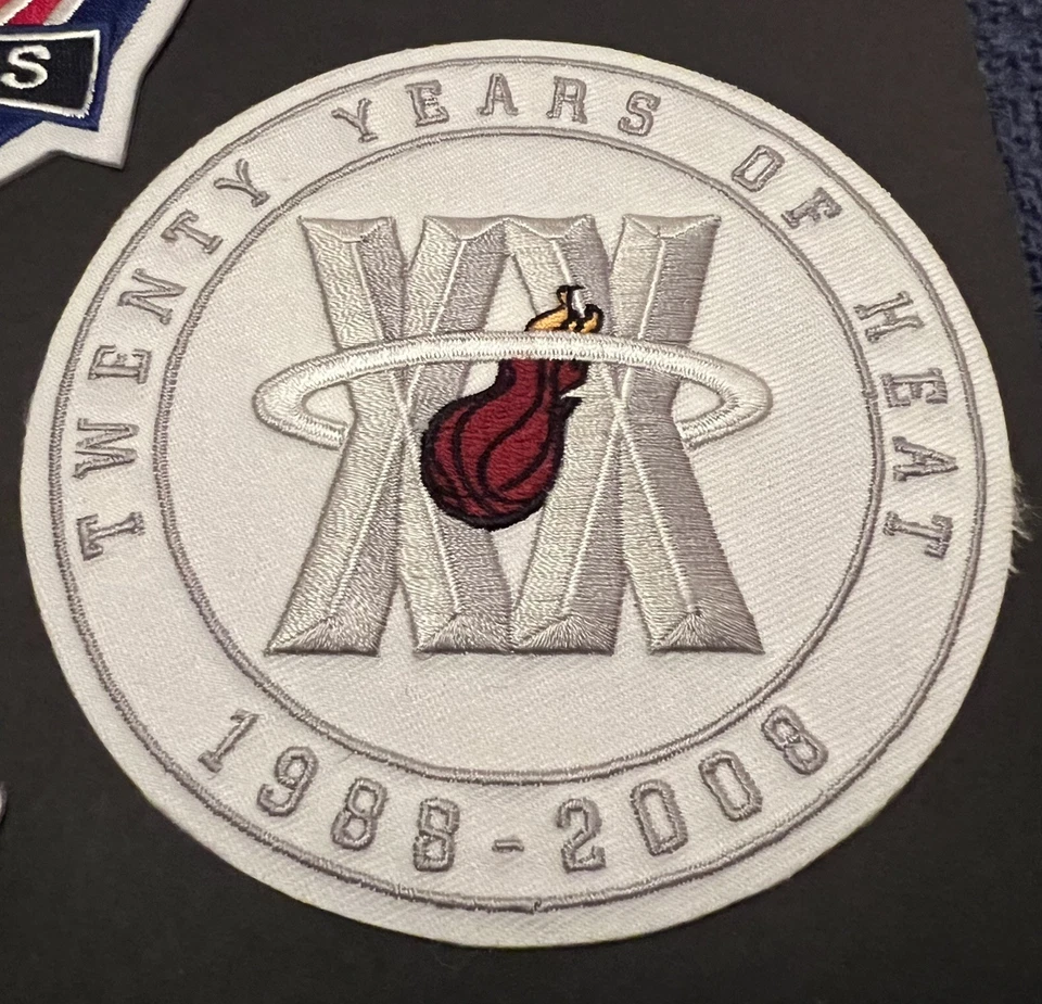 Miami Heat 20 Years Basketball Patch National Emblem - Image 1 of 1